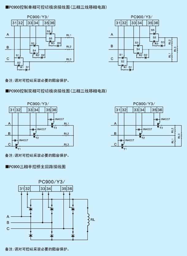 PC900 technical diagram