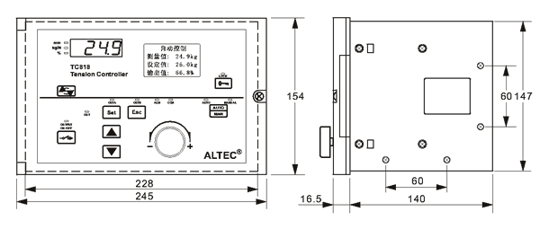 TC818 technical diagram