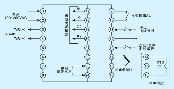 AL810 端子接線圖